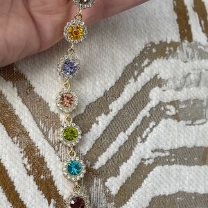 Elegant Multi-Color Gemstone Bracelet
